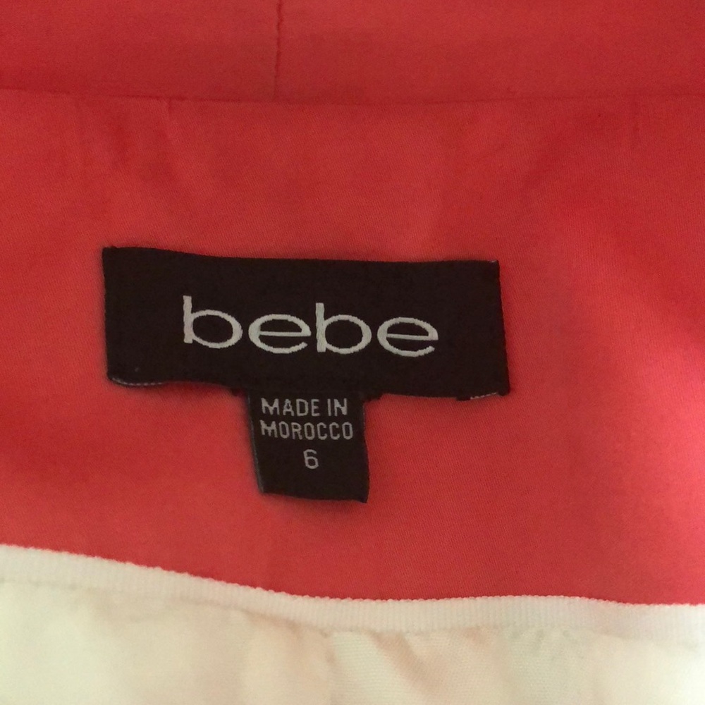 Bebe Peach Fully Lined Jacket - image 5